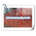 pe orange safety warning netting snowing fence